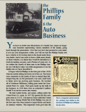 The Phillips Family & The Auto Business